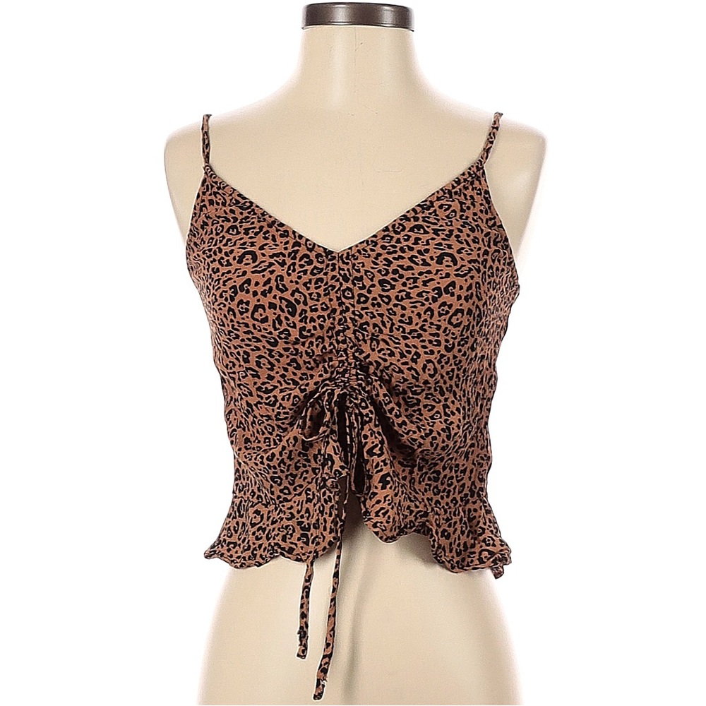 H&M Cheetah Crop Tank